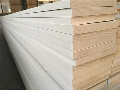 আর্দ্রতা প্রতিরোধের Primed কাঠ ছাঁটা দরজা ফ্রেম
