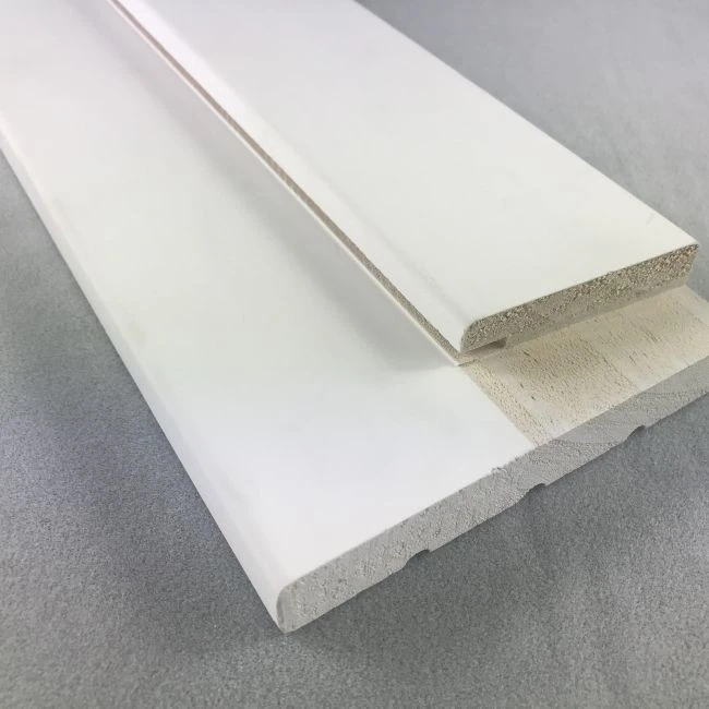White Primed Wood Door Frames For Interior And Exterior Door