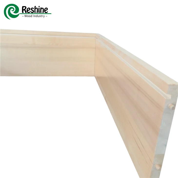 কাঠ UV আঁকা পপলার ড্রয়ার সাইড বোর্ড