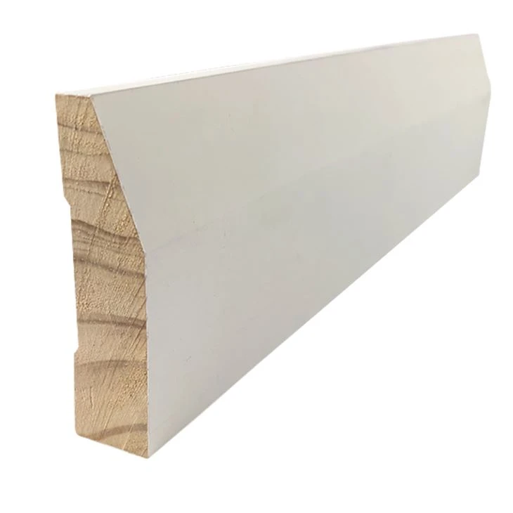 Primed পাইন Splay কাঠ Skirting