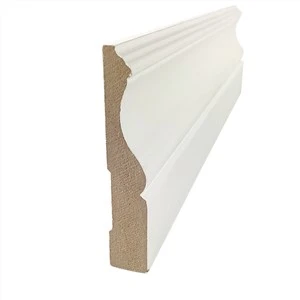 সাদা প্রাইমড MDF দরজা আবরণ ছাঁচনির্মাণ